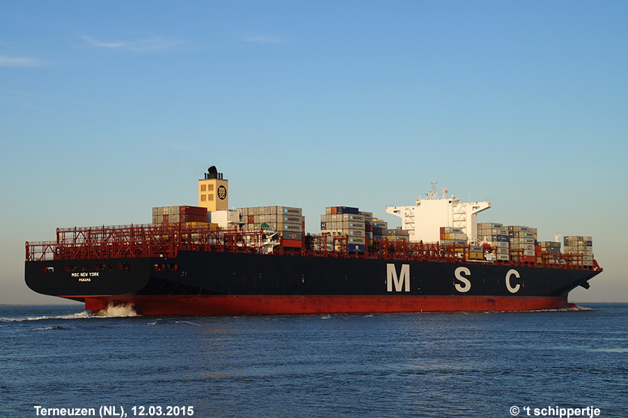 port de new york croisière msc adresse